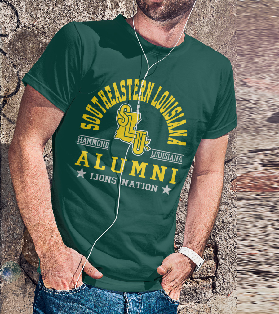 Southeastern Louisiana Alumni SLU Lions Nation Hammond Louisiana T-Shirt