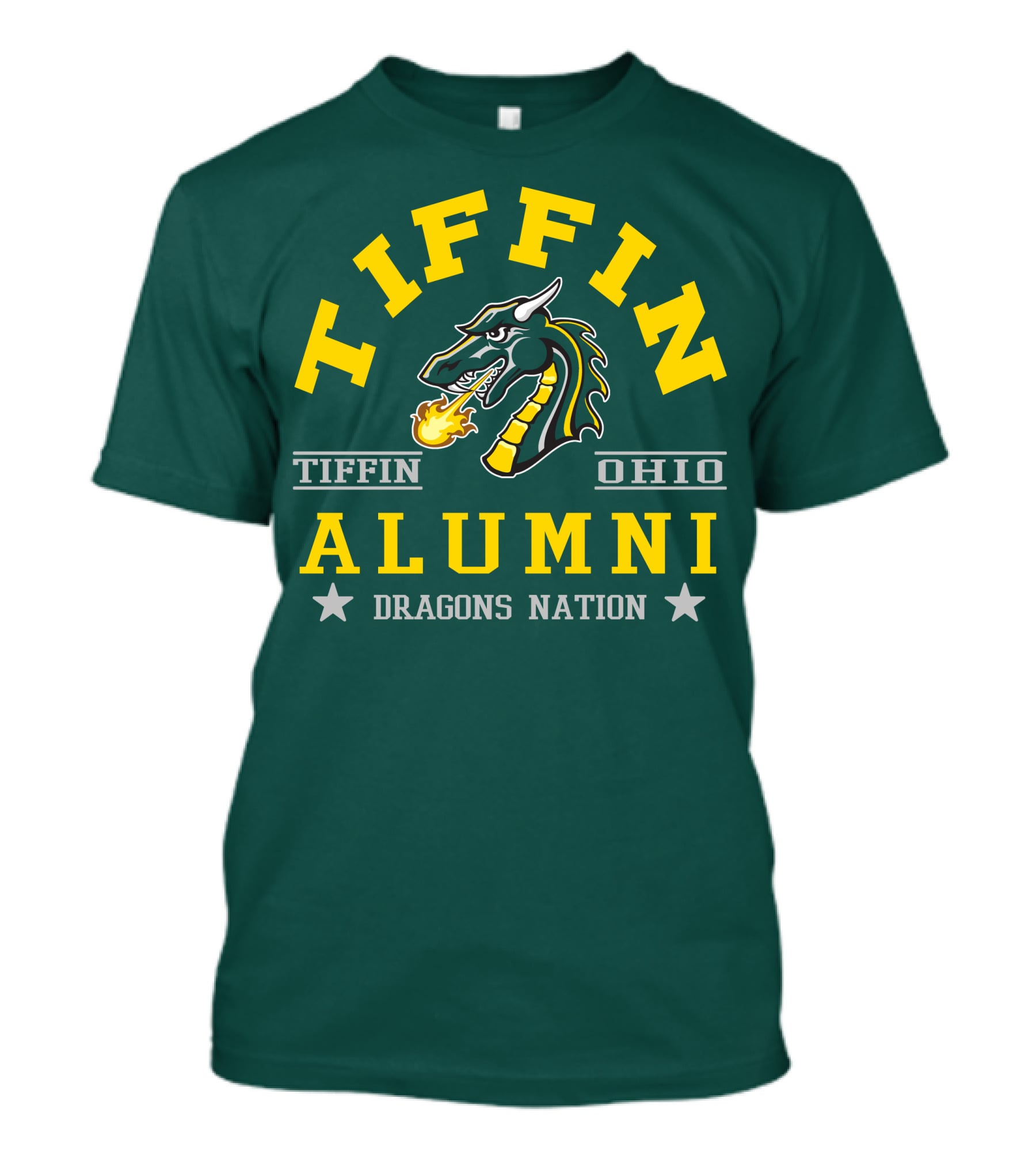 Tiffin Ohio Alumni Dragons Nation T-Shirt