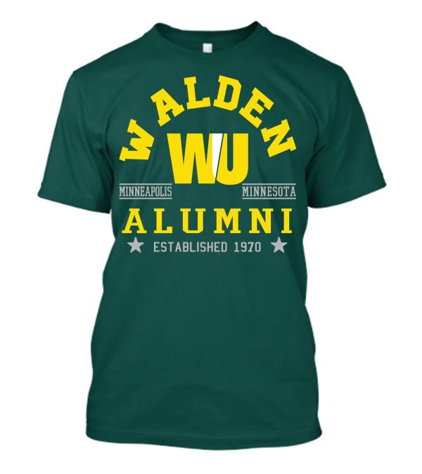 Walden University Alumni Minneapolis Minnesota Established 1970 WU T-Shirt