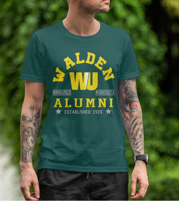 Walden University Alumni Minneapolis Minnesota Established 1970 WU T-Shirt
