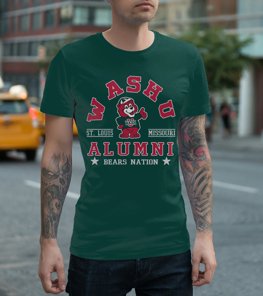 WASHU St. Louis Missouri Alumni Bears Nation T-Shirt