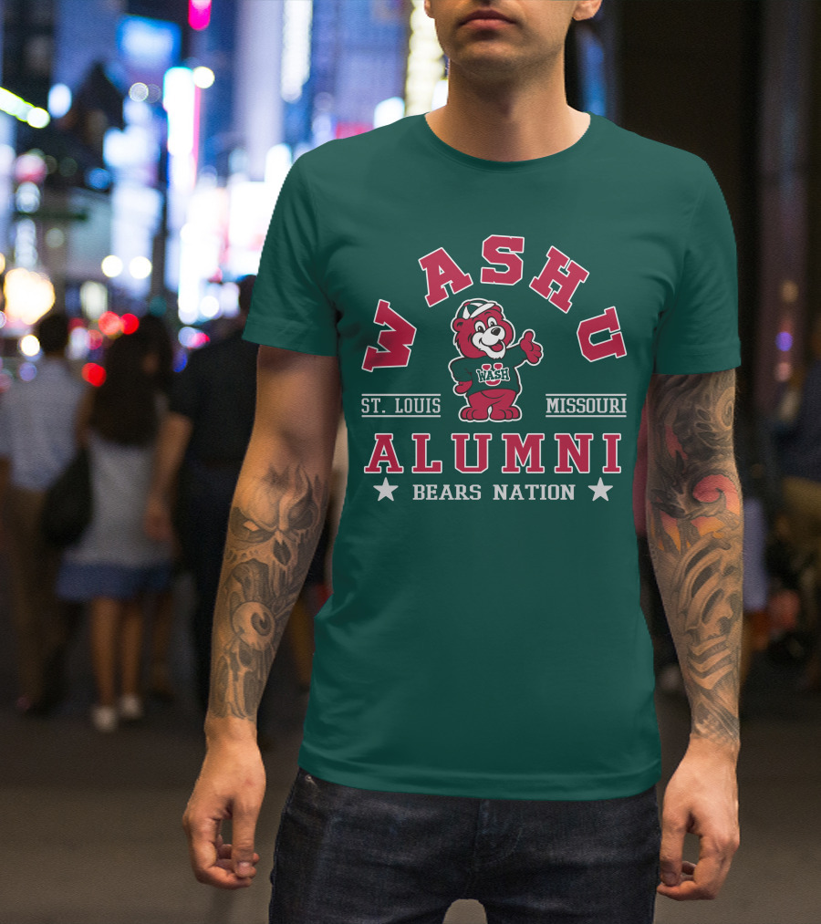 WASHU St. Louis Missouri Alumni Bears Nation T-Shirt