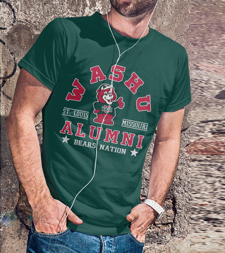 WASHU St. Louis Missouri Alumni Bears Nation T-Shirt