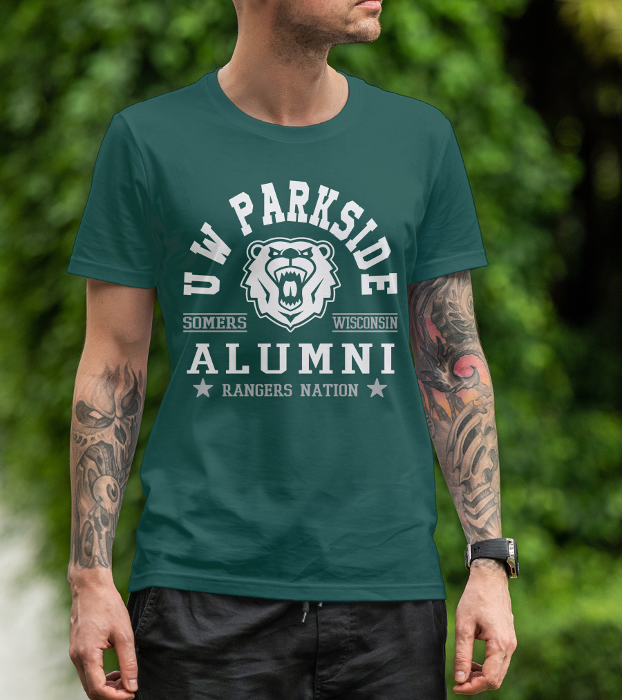 UW Parkside Somers Wisconsin Alumni Rangers Nation T-Shirt