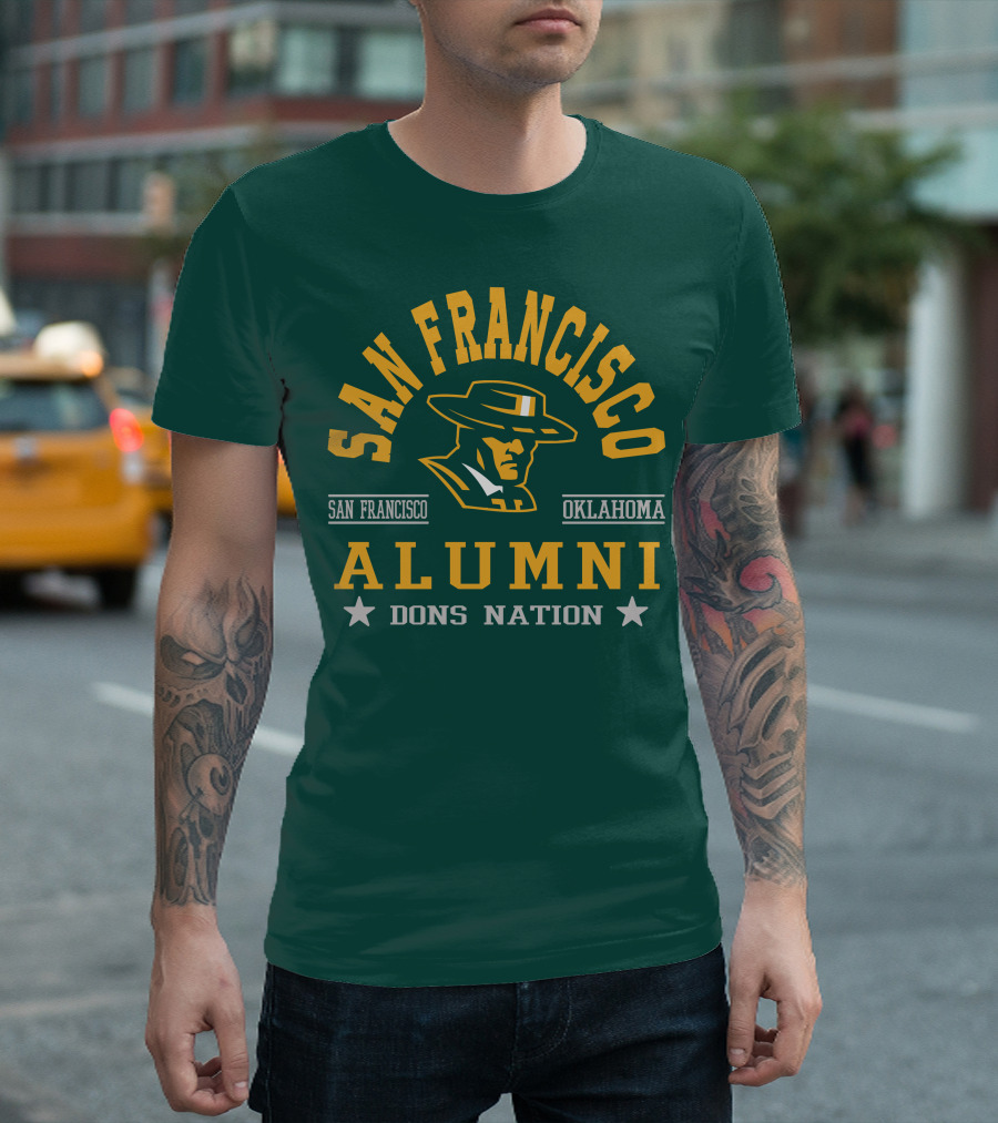 San Francisco Alumni Dons Nation Oklahoma T-Shirt