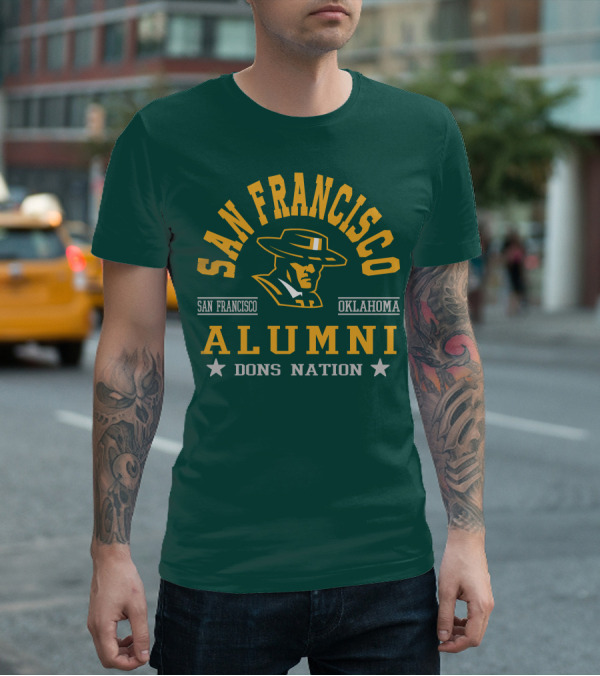 San Francisco Alumni Dons Nation Oklahoma T-Shirt