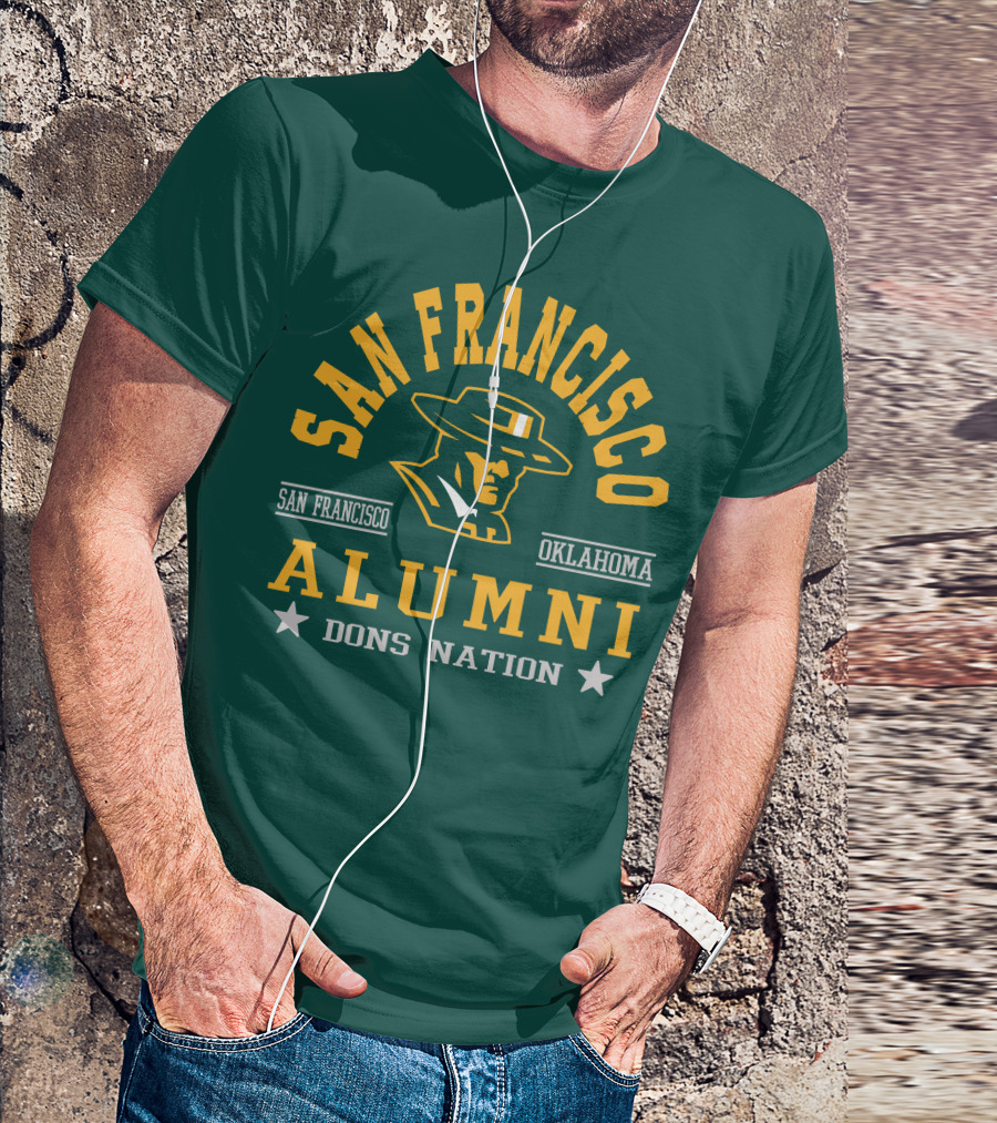 San Francisco Alumni Dons Nation Oklahoma T-Shirt