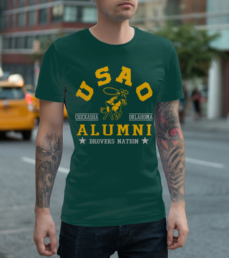 USAO Alumni Drovers Nation Chickasha Oklahoma T-Shirt