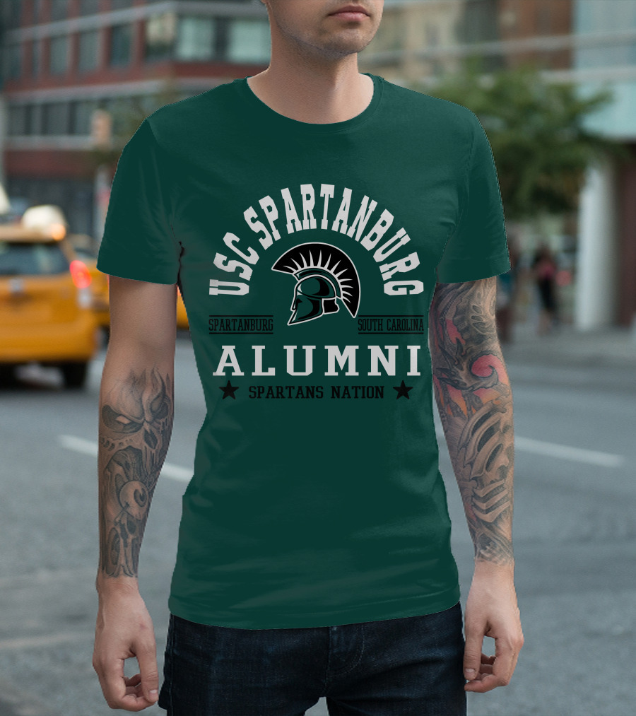 USC Spartanburg Alumni Spartans Nation South Carolina T-Shirt