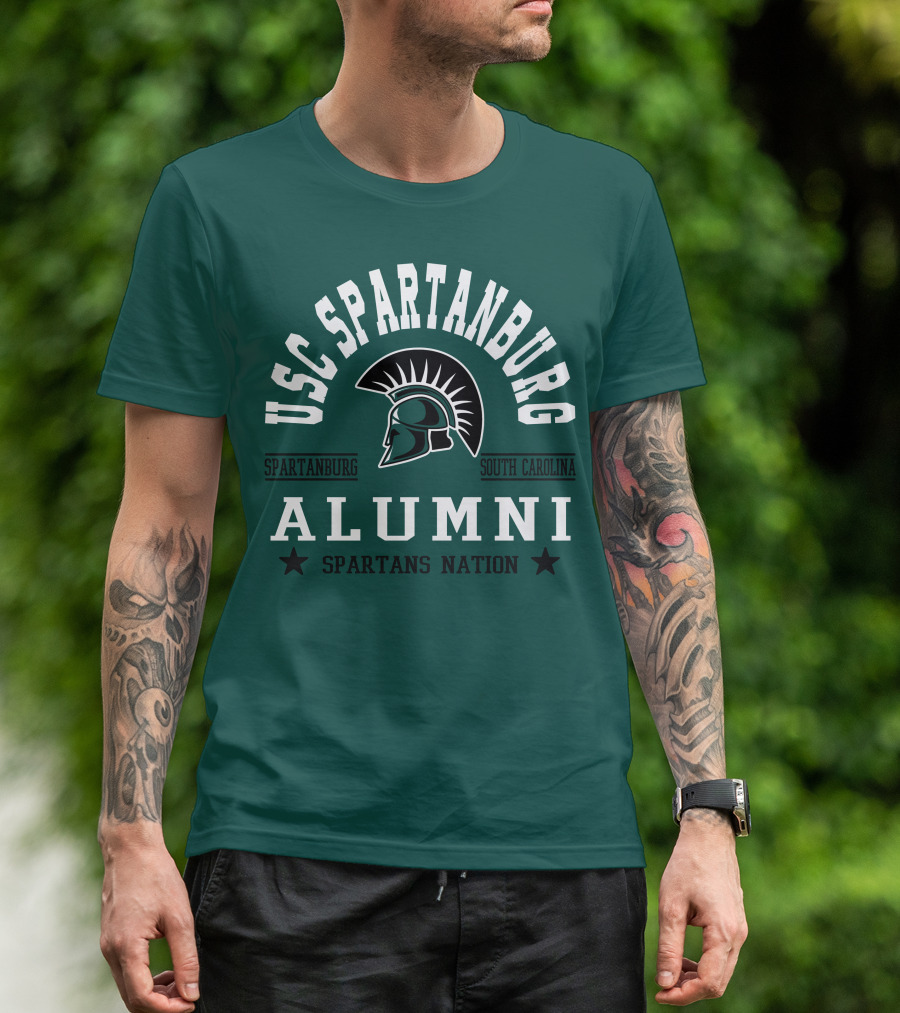 USC Spartanburg Alumni Spartans Nation South Carolina T-Shirt