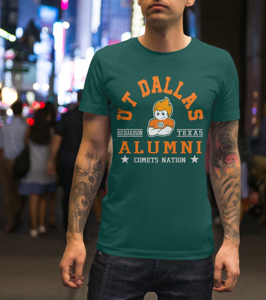 UT Dallas Alumni Comets Nation Richardson Texas T-Shirt