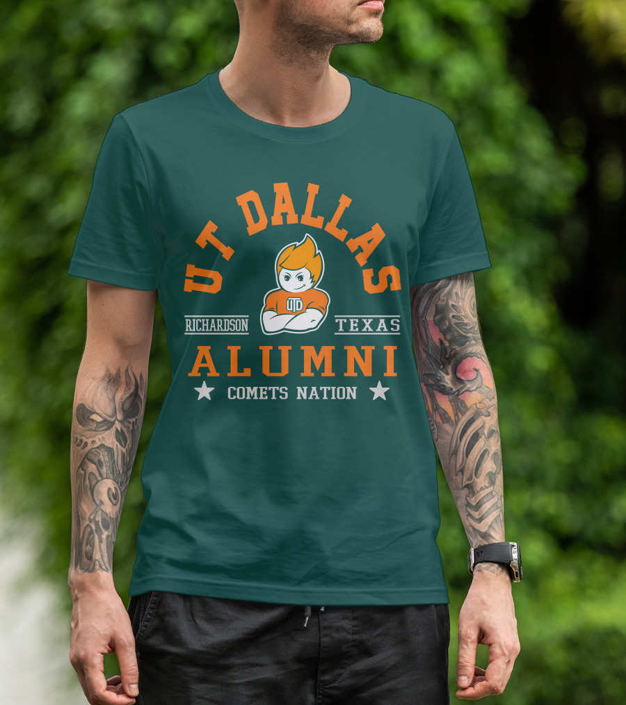 UT Dallas Alumni Comets Nation Richardson Texas T-Shirt