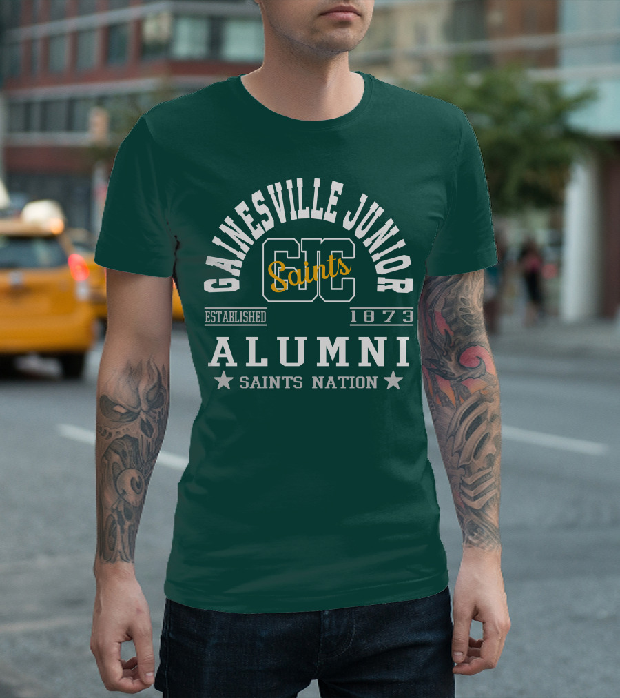 Gainesville Junior College Saints Alumni Established 1873 Saints Nation T-Shirt