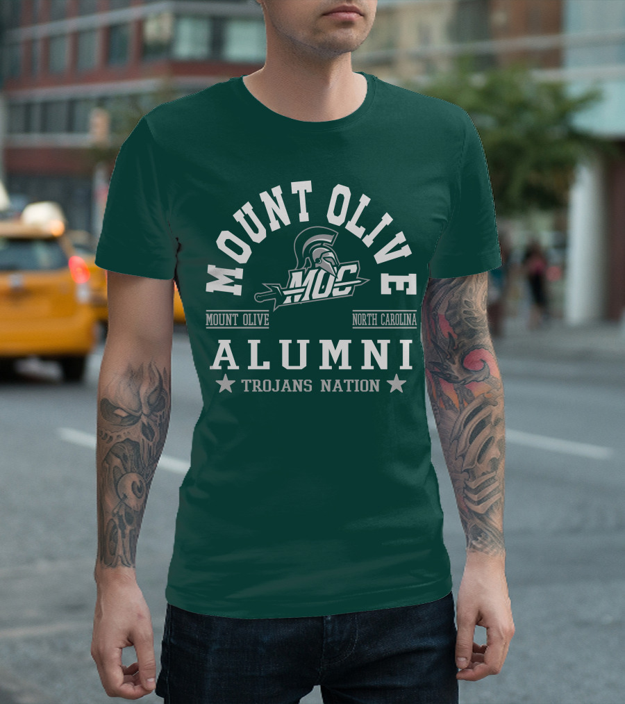 Mount Olive College Alumni Trojans Nation North Carolina MOC T-Shirt