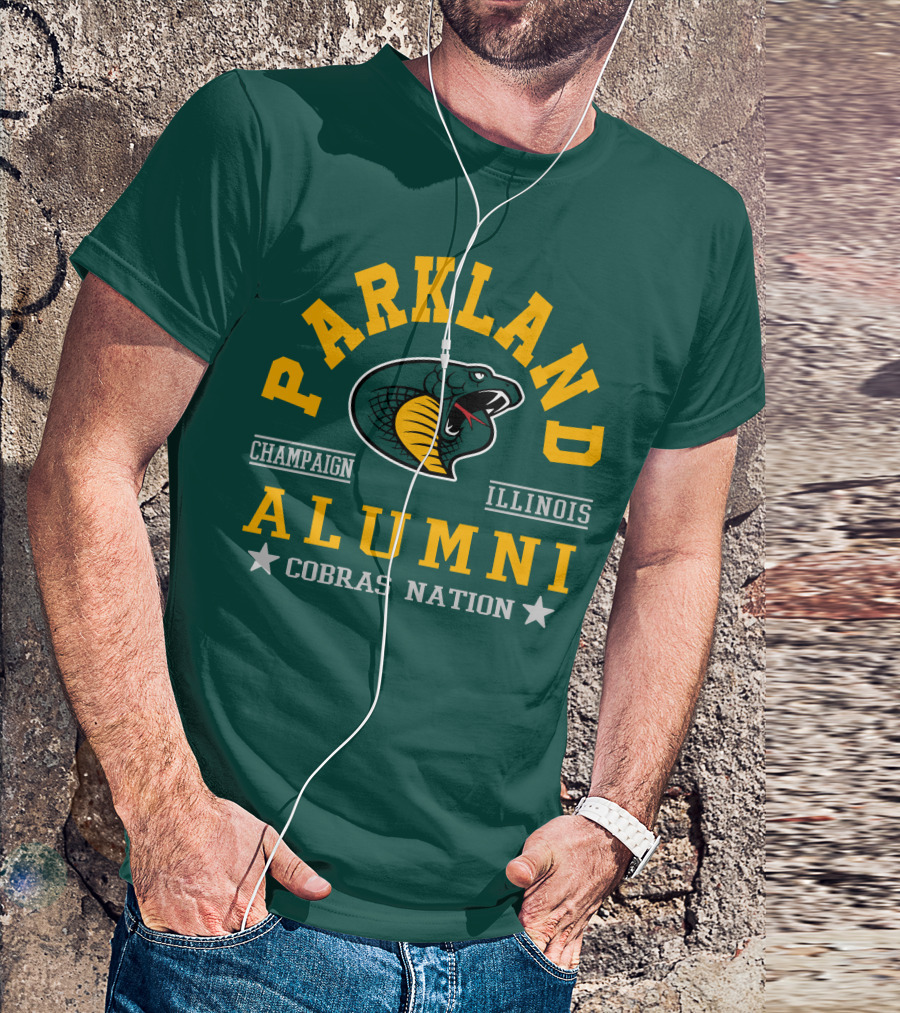 Parkland College Alumni Champaign Illinois Cobras Nation T-Shirt