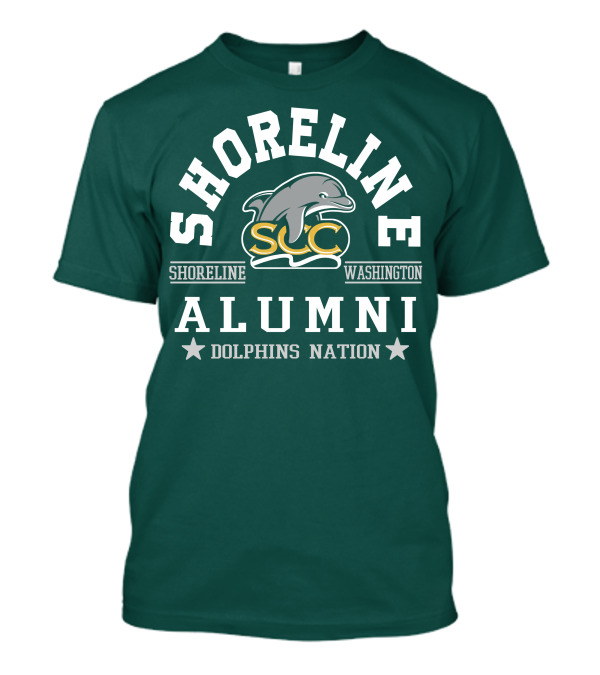 Shoreline Washington SCC Alumni Dolphins Nation T-Shirt