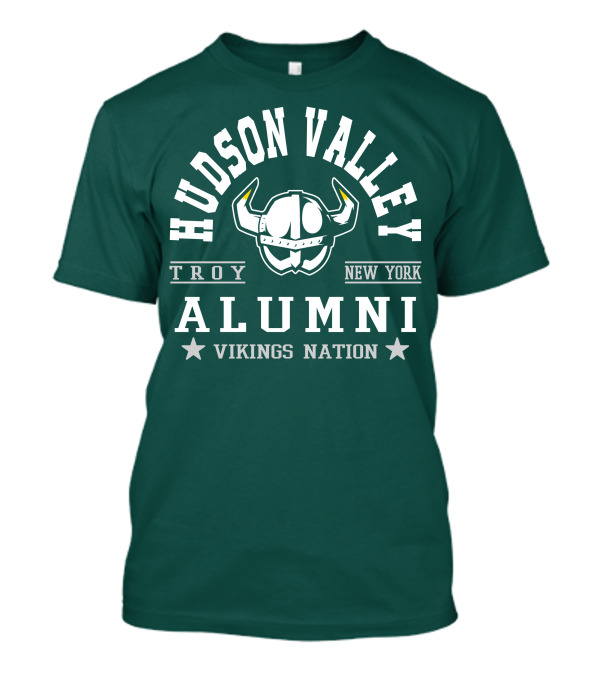 Hudson Valley Troy New York Alumni Vikings Nation T-Shirt