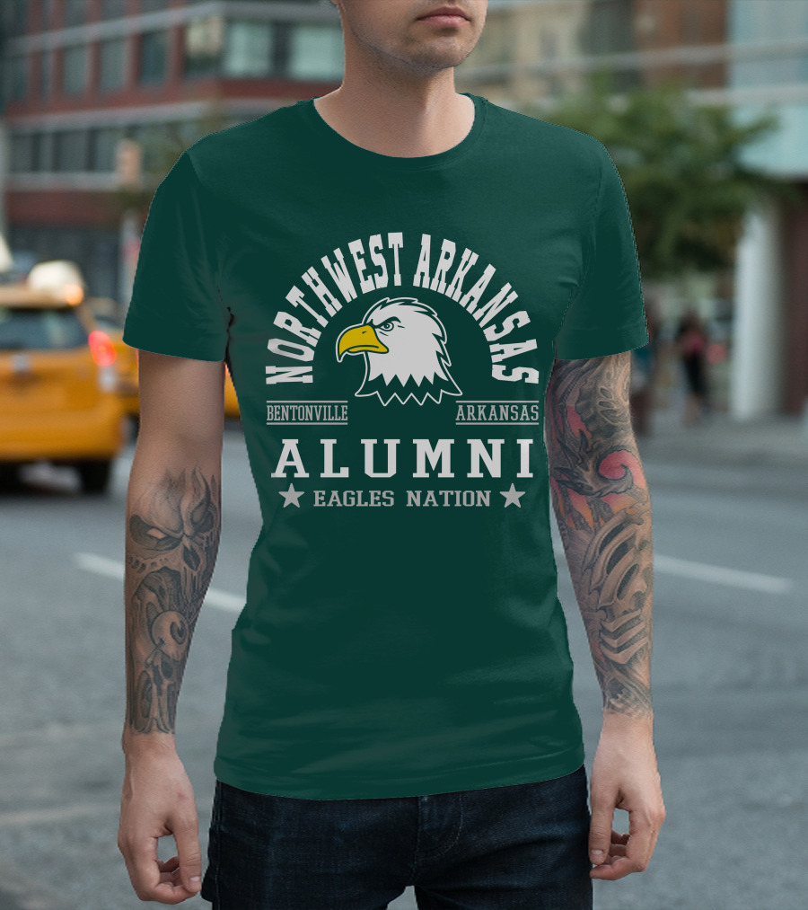 Northwest Arkansas Bentonville Alumni Eagles Nation T-Shirt