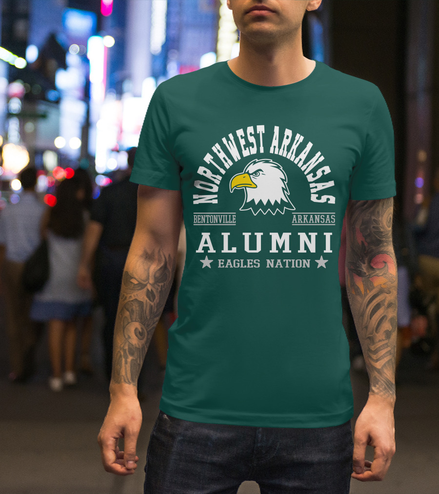 Northwest Arkansas Bentonville Alumni Eagles Nation T-Shirt