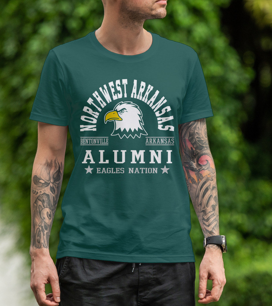 Northwest Arkansas Bentonville Alumni Eagles Nation T-Shirt