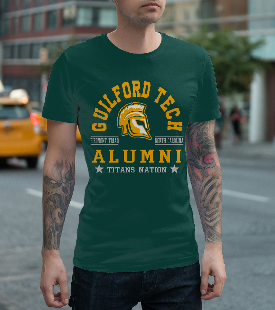 Guilford Tech Alumni Titans Nation Piedmont Triad North Carolina T-Shirt