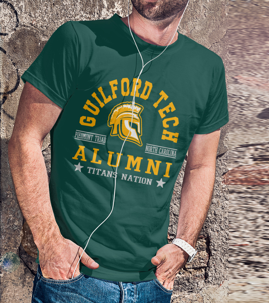 Guilford Tech Alumni Titans Nation Piedmont Triad North Carolina T-Shirt