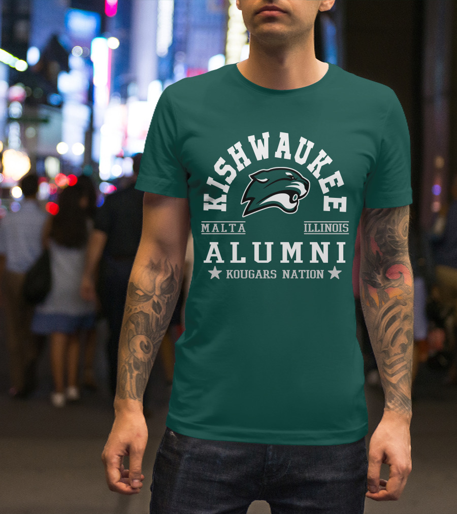 Kishwaukee College Alumni Malta Illinois Kougars Nation T-Shirt