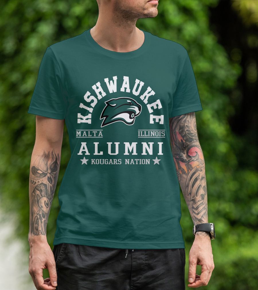 Kishwaukee College Alumni Malta Illinois Kougars Nation T-Shirt