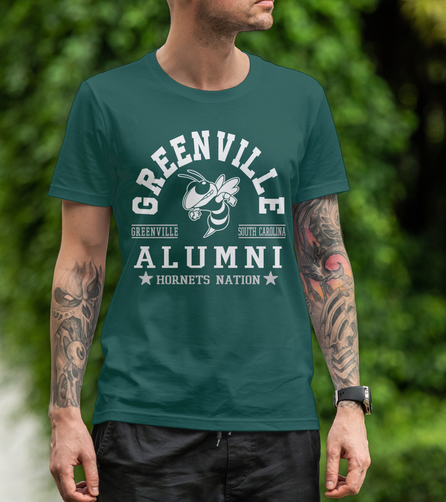 Greenville Alumni Hornets Nation South Carolina T-Shirt