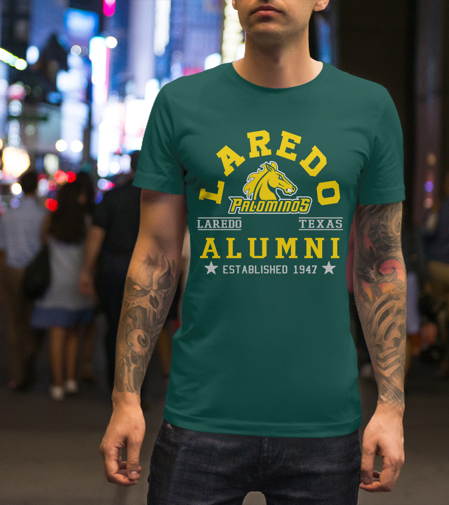Laredo Palominos Alumni Laredo Texas Established 1947 T-Shirt