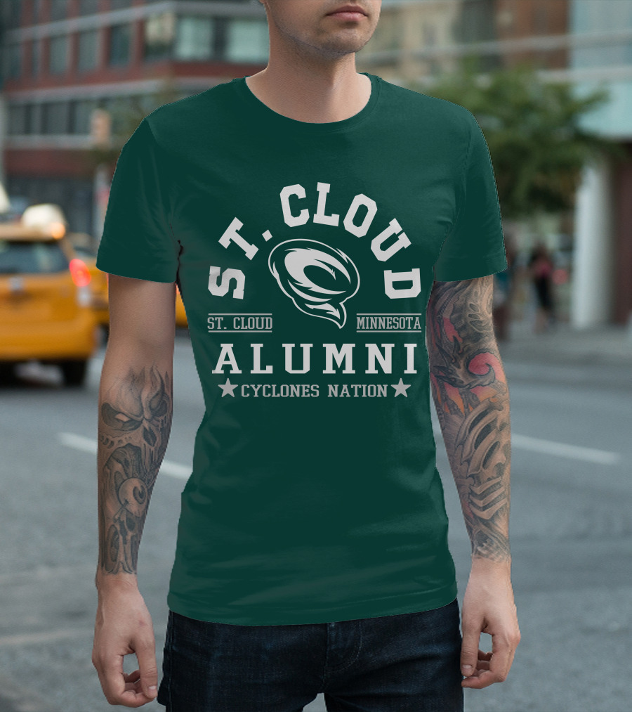 St Cloud Minnesota Alumni Cyclones Nation T-Shirt