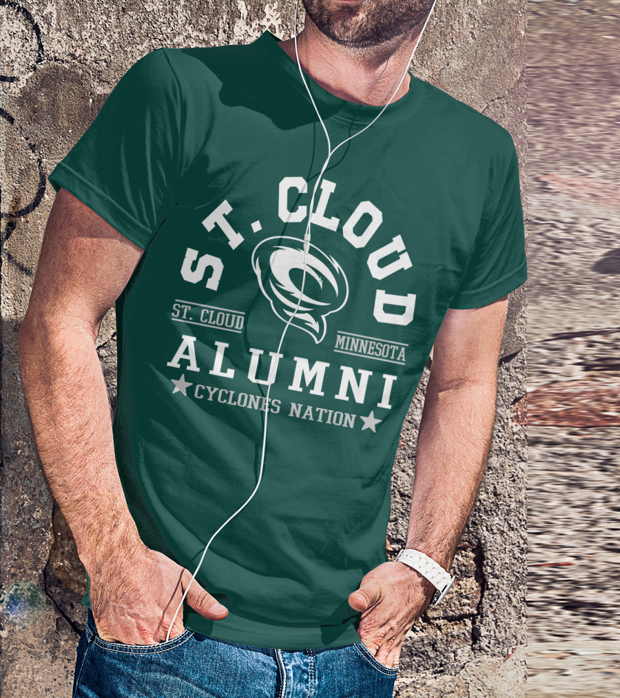 St Cloud Minnesota Alumni Cyclones Nation T-Shirt