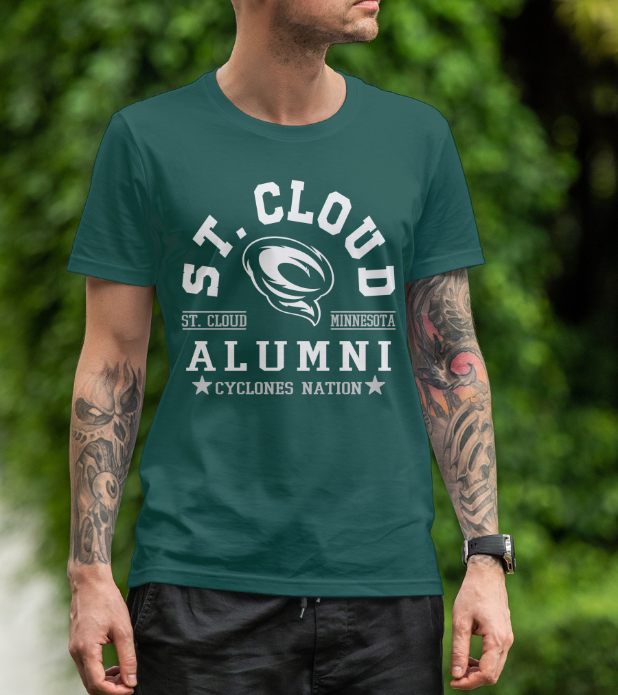 St Cloud Minnesota Alumni Cyclones Nation T-Shirt