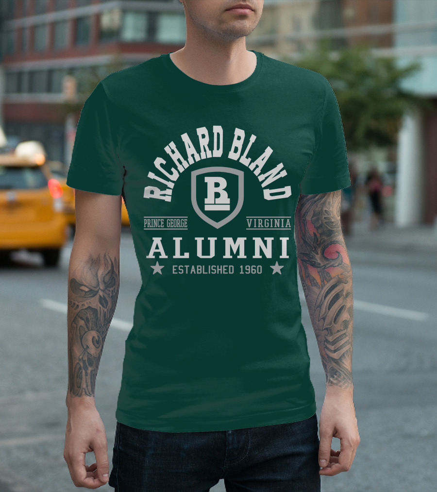 Richard Bland College Alumni Prince George Virginia Established 1960 T-Shirt