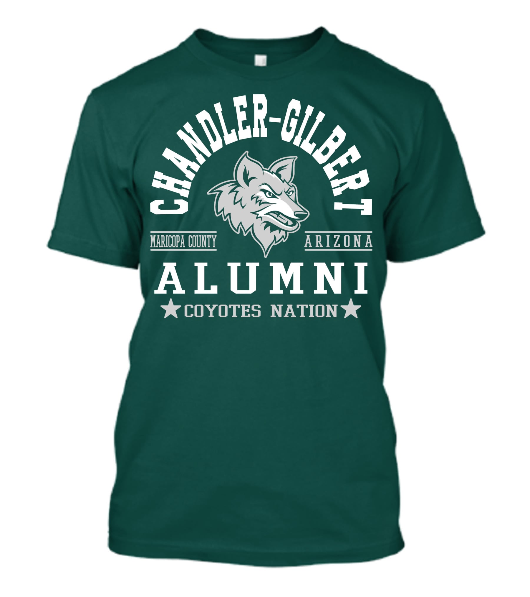 CHANDLER-GILBERT MARICOPA COUNTY ARIZONA ALUMNI COYOTES NATION T-Shirt