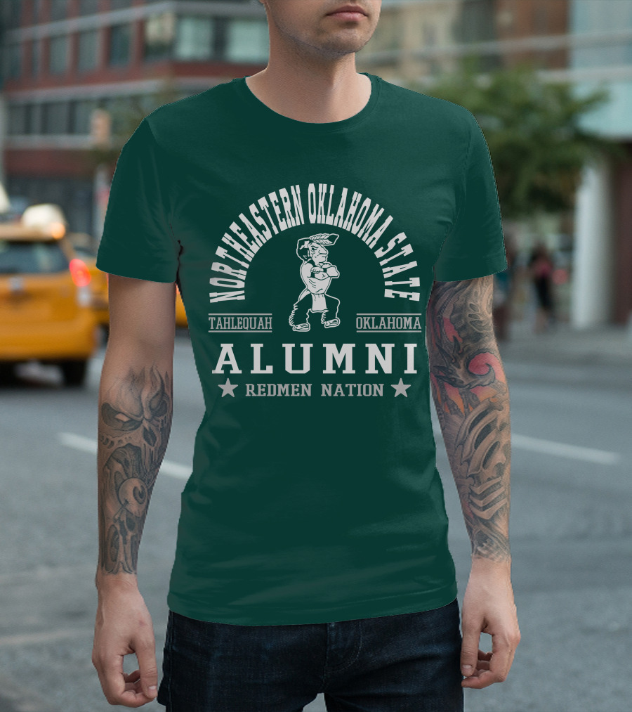 Northeastern Oklahoma State Alumni Tahlequah Oklahoma Redmen Nation T-Shirt