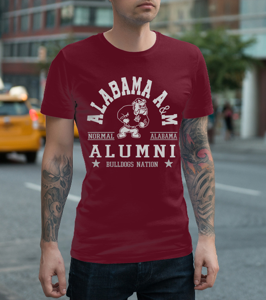 Alabama A M Alumni Bulldogs Nation Normal Alabama T-Shirt