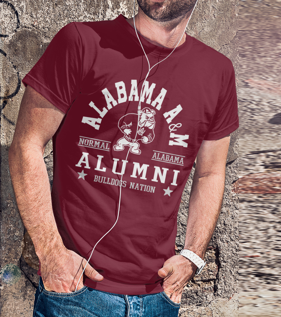Alabama A M Alumni Bulldogs Nation Normal Alabama T-Shirt
