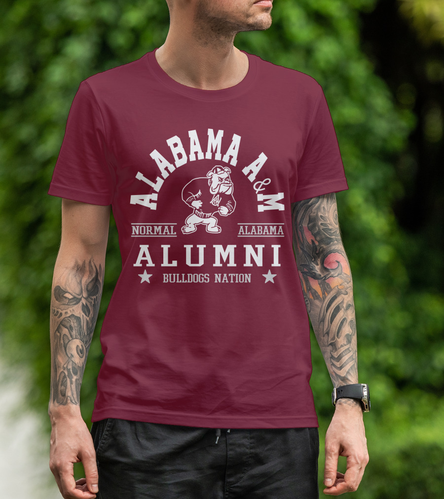 Alabama A M Alumni Bulldogs Nation Normal Alabama T-Shirt
