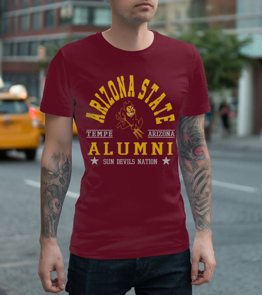 Arizona State Alumni Sun Devils Nation Tempe Arizona T-Shirt
