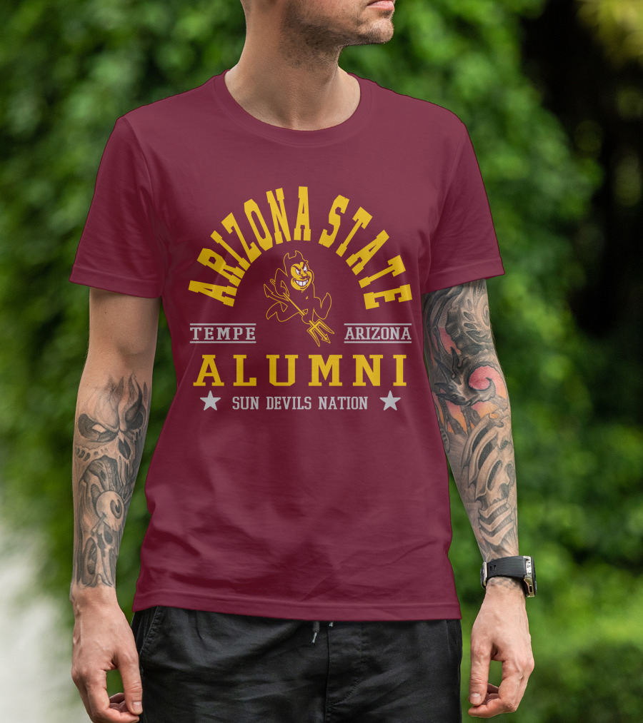 Arizona State Alumni Sun Devils Nation Tempe Arizona T-Shirt