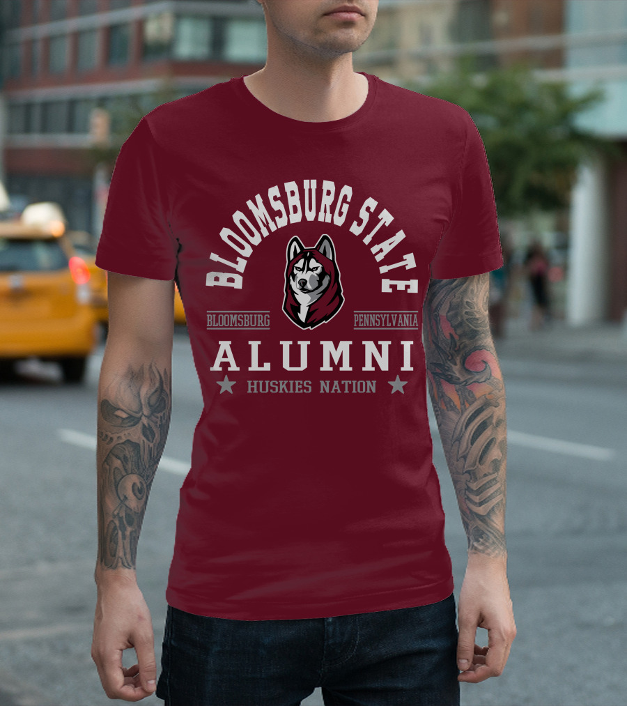 Bloomsburg State Alumni Huskies Nation Pennsylvania T-Shirt