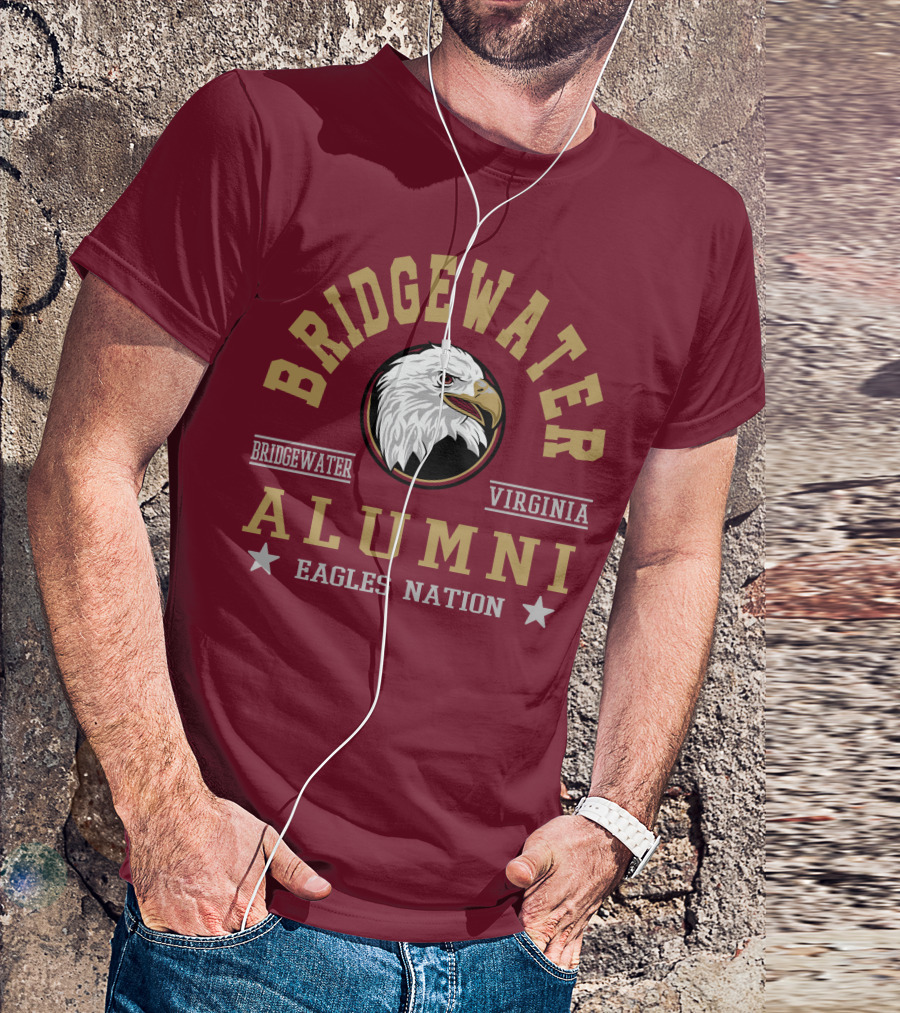 Bridgewater Virginia Alumni Eagles Nation T-Shirt