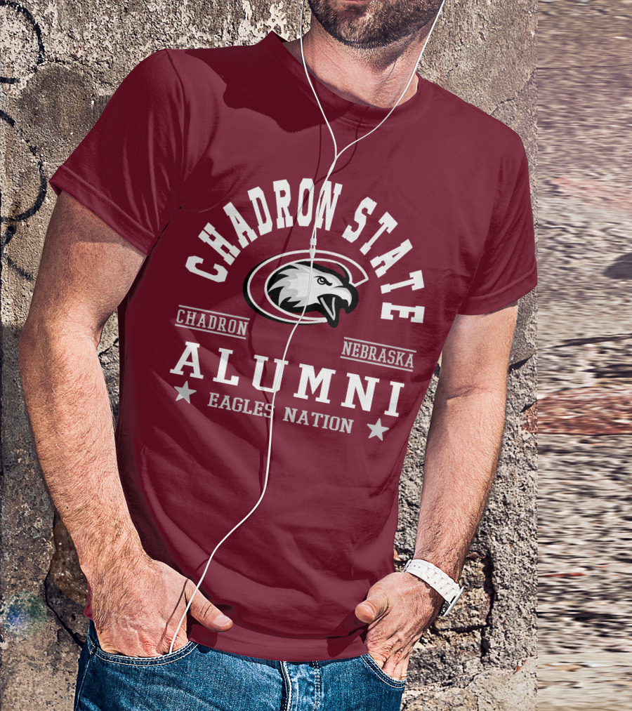 Chadron State Nebraska Alumni Eagles Nation T-Shirt