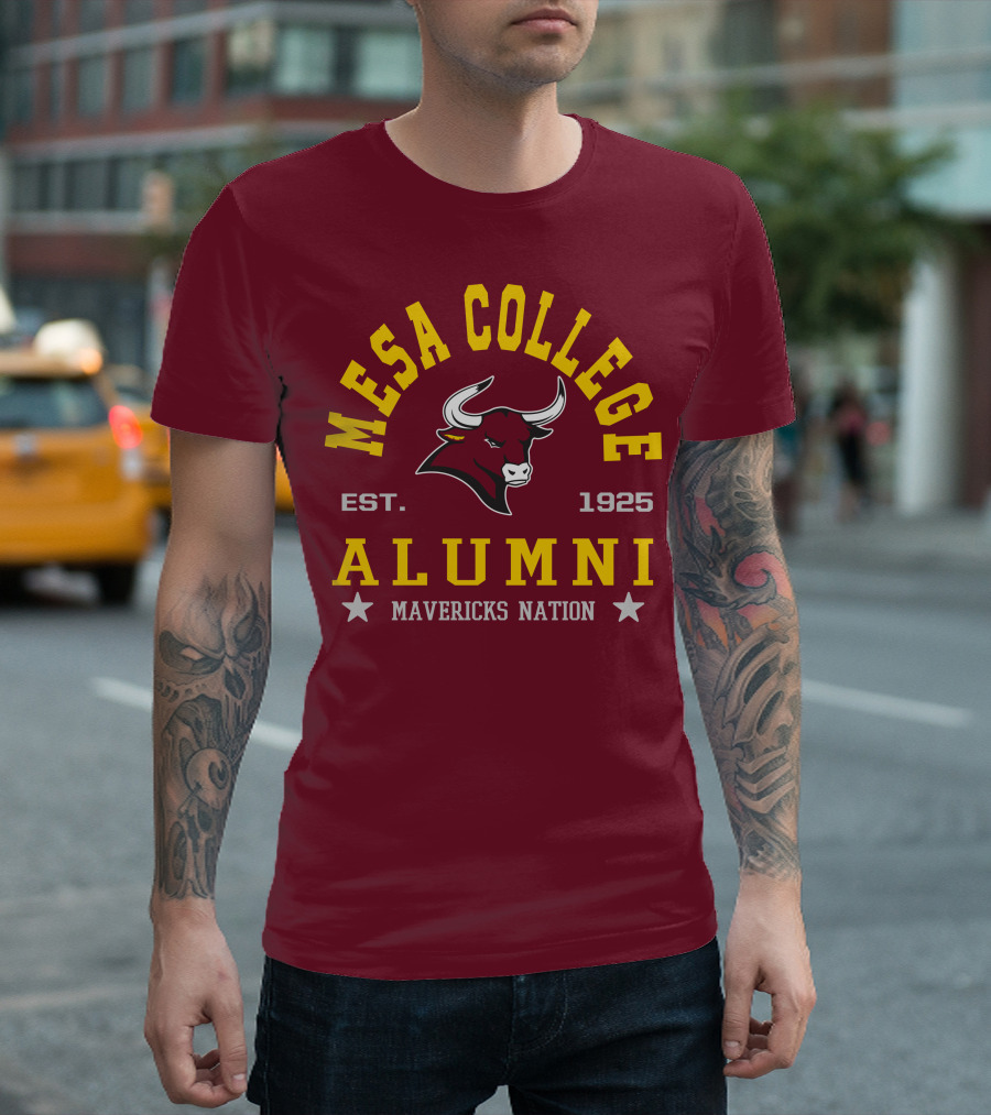 Mesa College Alumni Mavericks Nation Est. 1925 T-Shirt