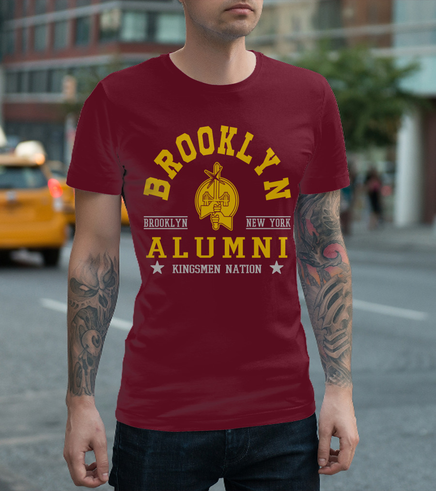 Brooklyn New York Alumni Kingsmen Nation T-Shirt