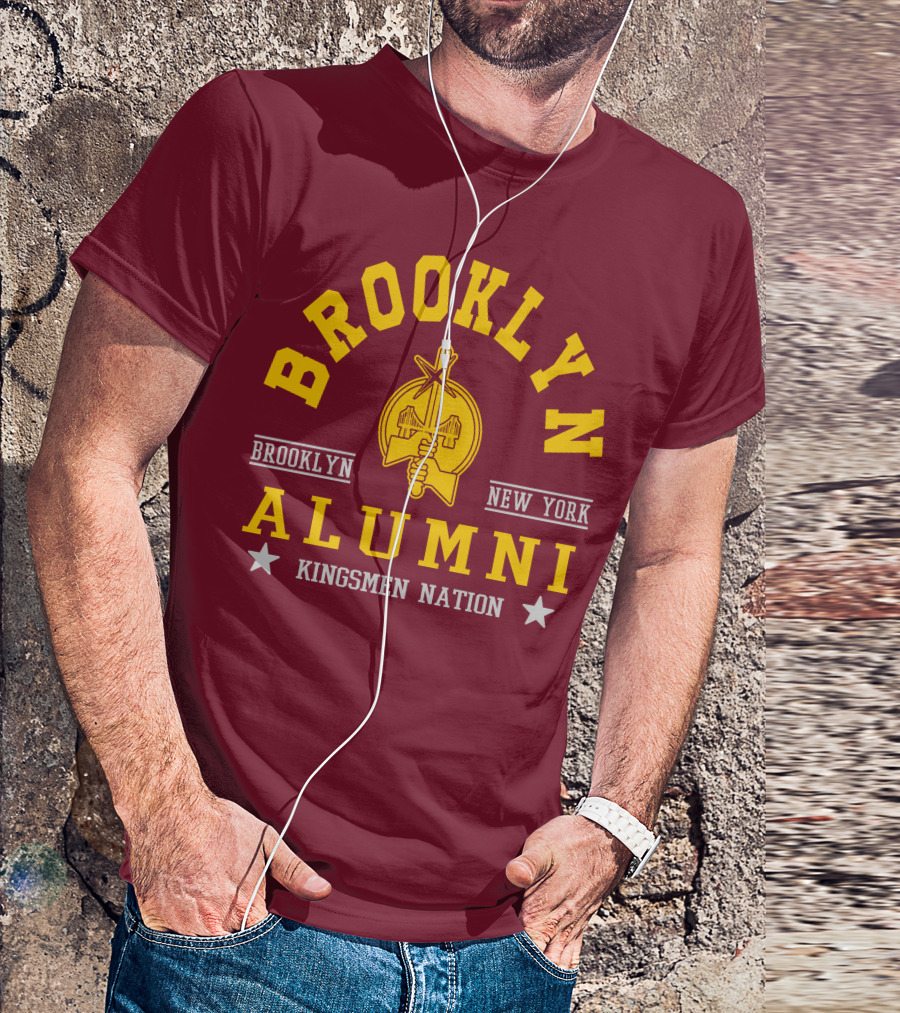 Brooklyn New York Alumni Kingsmen Nation T-Shirt
