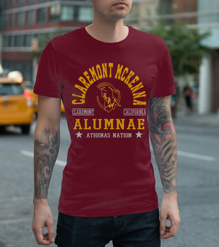 Claremont McKenna Alumnae Athenas Nation California T-Shirt