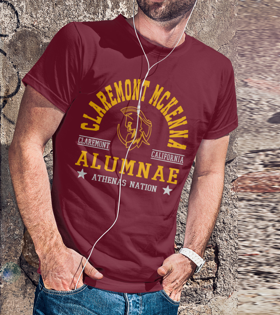 Claremont McKenna Alumnae Athenas Nation California T-Shirt