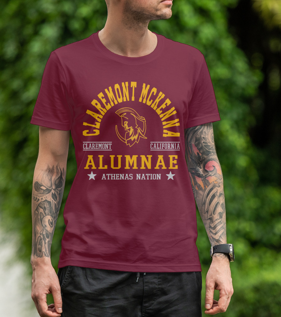 Claremont McKenna Alumnae Athenas Nation California T-Shirt